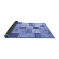 thumbnail image 2 of Ahgly Company Indoor Rectangle Patchwork Blue Transitional Area Rugs, 4' x 6', 2 of 4