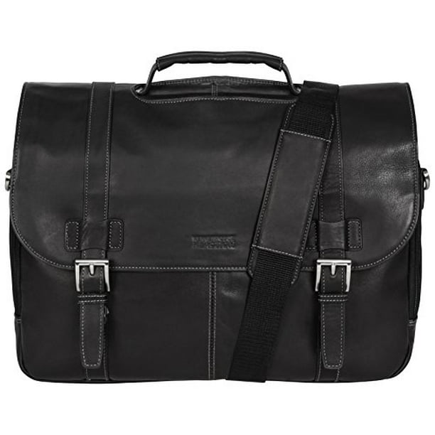 Cole Reaction "Show Business" Leather Double Compartment Briefcase