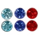 thumbnail image 2 of Pendientes falsos Qarigey con clip magnético para hombre y mujer 5 pares blanco transparente, 2 of 6