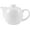 White, variant on OmniWare One-Two Teaz Café Black Stoneware 14 Ounce Teapot with Infuser