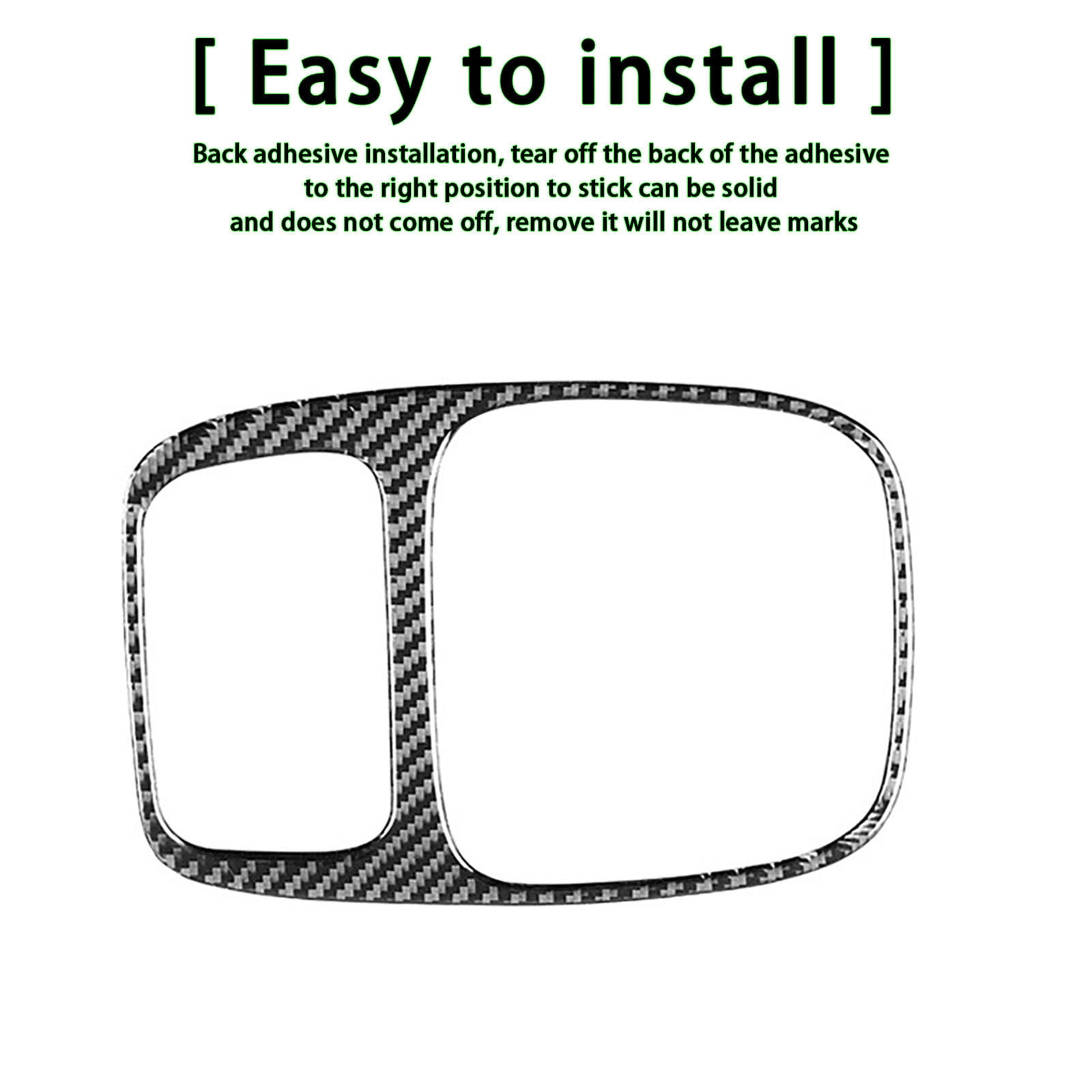 for Honda S2000 2000-2003 Manual Center Console Gear Shift Panel Frame Cover Trim, Easy to Install-A