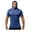 A02_Blue, variant on Yghzkop Men's Hooded Short Sleeve Quick-Dry UPF 50+ Fitness Shirt Stretch Fabric Outdoor Workout Top Sun Protection Athletic Summer Top