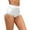 White, variant on Linfrsh Women's Swimwear Bottoms High Waisted Bikini Swim Suit Full Coverage Bathing Suit Bottoms Black,S