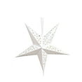thumbnail image 1 of 17.7" Christmas Hollow Out Star Hanging Pendant Christmas Stars Lampshade Decor Led Light Window Grille Paper Lantern Wedding Party Christmas Decoration, 1 of 5