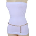 thumbnail image 6 of Women Gold Metal Chain Waist Hip Belt Coin Charm Plus Size XL XXL, 6 of 11