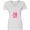 AA-White, variant on Inktastic Ballet Shoes, Ballet Slippers, Ballet Dance - Pink Women's V-Neck T-Shirt