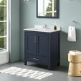 thumbnail image 6 of Ove Decors Kansas 30 W x 19" D Freestanding Bathroom Vanity with Sink, Midnight Blue, 6 of 27