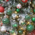 thumbnail image 4 of Adornos navideños de bolas Laklulu, adornos navideños decorativos colgantes, juego de bolas para árbol de Navidad, 4 of 5