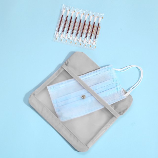 Reutilizar impermeable a prueba de polvo mascarilla bolsa de almacenamiento viaje nariz cubierta titular bolsa Tmvgtek Para estrenar