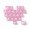 Pink color, variant on Black Heart Kitten Keycaps Customizable For Mechanical Keyboards Durability Smooth Typing Feel