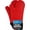 Red, variant on Extra Long Silicone Oven Mitts - Heat Resistant Oven Mitt Pair with Quilted Cotton Liner - Flexible Non Slip Oven Gloves Pot Holders for Cooking and BBQ (Red)