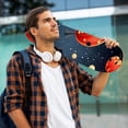 thumbnail image 5 of Seven Starred Ladybird Skateboard Grip Tape Set of 2 Emery PVC Stickers 8.8x32.6in/22.4x83 cm [Insert Brand Name], 5 of 5