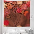 thumbnail image 1 of Dandelion Tapestry, Floral Patterned Illustration with Wavy Pedicles and Big Dots in Autumn Colors, Fabric Wall Hanging Decor for Bedroom Living Room Dorm, 5 Sizes, Multicolor, by Ambesonne, 1 of 1