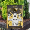 thumbnail image 3 of America Forever Happy Halloween Garden Flag 12.5 x 18 inch Double Sided Outside, Halloween Monster Fright Night Nightmare Horror Holiday Yard Outdoor Decorative Flag, 3 of 7
