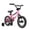 Pink, variant on XJD BMX Style Kids Bike for 2-8 Years Old Boys Girls Toddlers 12 14 16 Inches Bicycle with Training Wheels Coaster Brake