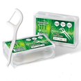 thumbnail image 1 of Floss Sticks Dental 100pcs, Triple Clean Advanced Clean Dental Floss Stick, Easy And Simple To Use Tooth Floss Picks, Keeps Your Mouth Fresh And Clean, 1 of 5