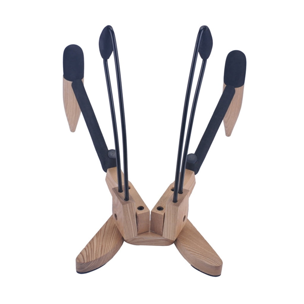 Wood Ukulele Stand Small Guitar Floor Stand for Ukulele, Violin, Mandolin