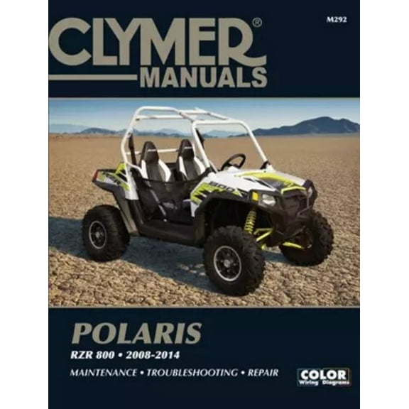 Clymer Repair/Service Manual '08-14 RZR 800 (CM292)