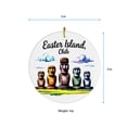thumbnail image 5 of Easter Island Chile Moai Statues Christmas Ornament, Collection of City Travel Souvenirs for Family and Friends, Christmas Tree Ornament City Travel, Trips of The Year, Christmas Ornament 2025, 5 of 5
