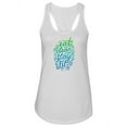 thumbnail image 1 of Eat Clean, Stay Fit Tank Women -Image by Shutterstock, Female x-Small, 1 of 4