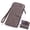 brown, variant on Baellerry Men's Long RfID Wallet PU Leather Zipper Coin Pocket 12 Card Slots Business Travel Gift