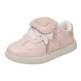 thumbnail image 2 of Willtoo Girls Cute Lace-Up Walking Sneakers Lightweight Casual Shoes with Memory Foam Breathable Walking Shoes, 2 of 7