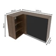 thumbnail image 2 of Alacena Gabinete Superior Cocina Esquina Madesa Glamy MN 01, 2 of 5