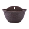 thumbnail image 2 of chaungfeng Decorative Hanging Plant Pot for Outdoor, Coffee, 2 of 6