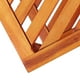 thumbnail image 5 of Mesa auxiliar vidaXL rectangular de madera maciza de acacia marrón, 5 of 6
