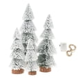thumbnail image 4 of Decoraciones de Navidad BLESIY Árboles de Nieve Rústico Miniatura 4 Piezas, 4 of 8