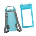 thumbnail image 4 of koolsoo Waterproof Dry Bag Backpack 5L Roll Top Sack for Swimming Camping Water Park Blue, 4 of 9