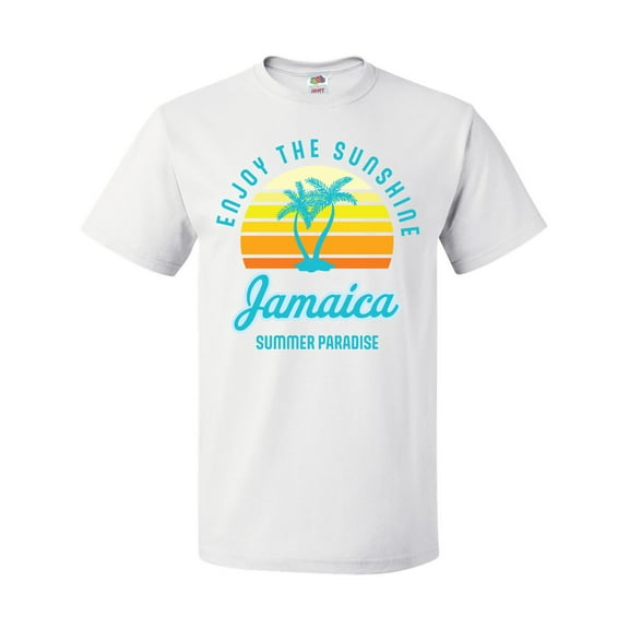 Inktastic Enjoy The Sunshine Jamaica Summer Paradise T-Shirt