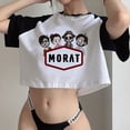 thumbnail image 4 of Camiseta Morat para mujer, camisetas harajuku, ropa gráfica para niña, 4 of 4