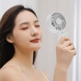 thumbnail image 3 of Foldable Handheld Fan Portable Digital Display Quiet Long Lasting Personal Fan for Daily Use Outdoor, 3 of 7