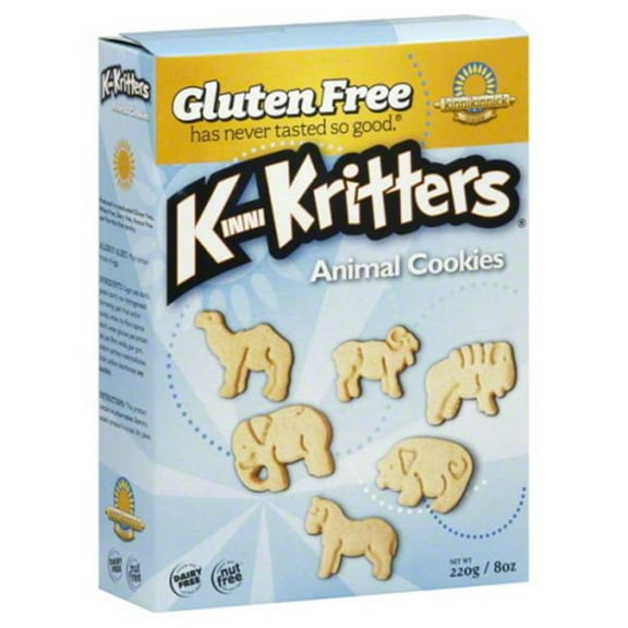 KINNIKINNICK COOKIE ANML VNLA KRTTR GF-8 OZ -Pack of 6