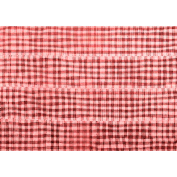 Ahgly Company Indoor Rectangle Abstract Red Contemporary Area Rugs, 3' x 5'