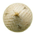 thumbnail image 1 of Sombrero de pesca cónico Sunnimix Artesanías tejidas Sombrero trenzado de bambú 16,5 pulgadas, 1 of 8