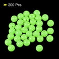 thumbnail image 3 of Unique Bargains 12mm Round Soft Plastic Luminous Glow Fishing Beads Tackle Tool Green 200 Pieces, 3 of 5