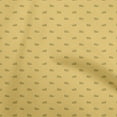 thumbnail image 1 of oneOone Tissu en Coton et Soie Jaune Rétro pour Robe Tissu Imprimé au Mètre 42 Pouces de Large, 1 of 5