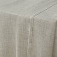 thumbnail image 2 of Muuphra Pinch Pleated Light Filtering Linen Blended Curtains with Metal Rings and Hooks for Living Room Bedroom,2 Panels,Cream Beige,40"×102", 2 of 8