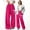 Hot Pink, variant on Dpytoraw Girl's Bowknot Baggy Sweatpants Lightweight Straight Leg Athletic Pants with Pockets Size 11-12 Years