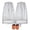 Light Gray, variant on 2 Pack Mosquito Head Net, Mosquito Bug Net Mesh for Head, Face Neck Fly Netting Hood for Outdoor