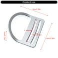 thumbnail image 2 of Water Diving Side Mount Attachments Diving Weight Belt Retainers Sidemount Diving Stainless Weight Belt Slide Buckles, 2 of 6