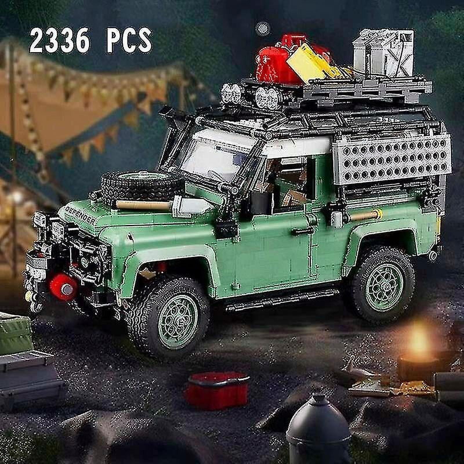 Land Supercar Rover Off road Defender 90 Vehicle Building Blocks Bricks Birthday Christmas Girls Car Vinsniv Walmart