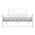 thumbnail image 3 of OakvillePark Bernal Heights Metal Platform Bed, Full, White, 3 of 4