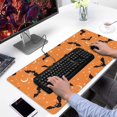 thumbnail image 2 of Long Mouse Pads for Desk,Halloween Bats with Moons and Stars Desk Mats on Top Of Desks, Desk Mouse Pad Extra Large with 3mm Non-Slip Base and Stitched Edge for Gaming,Office,Work,Home 31.5"x15.7", 2 of 6