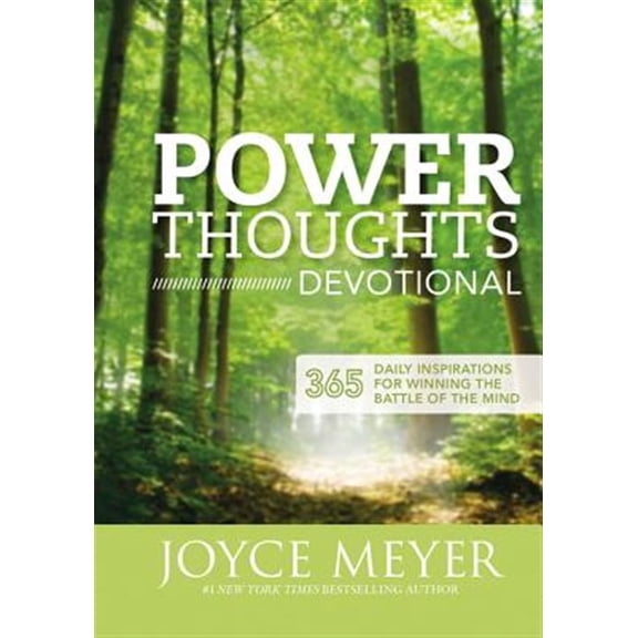 Pre-Owned Power Thoughts Devotional: 365 Daily Inspirations for Winning the Battle of the Mind (Hardcover) 1455517445 9781455517442