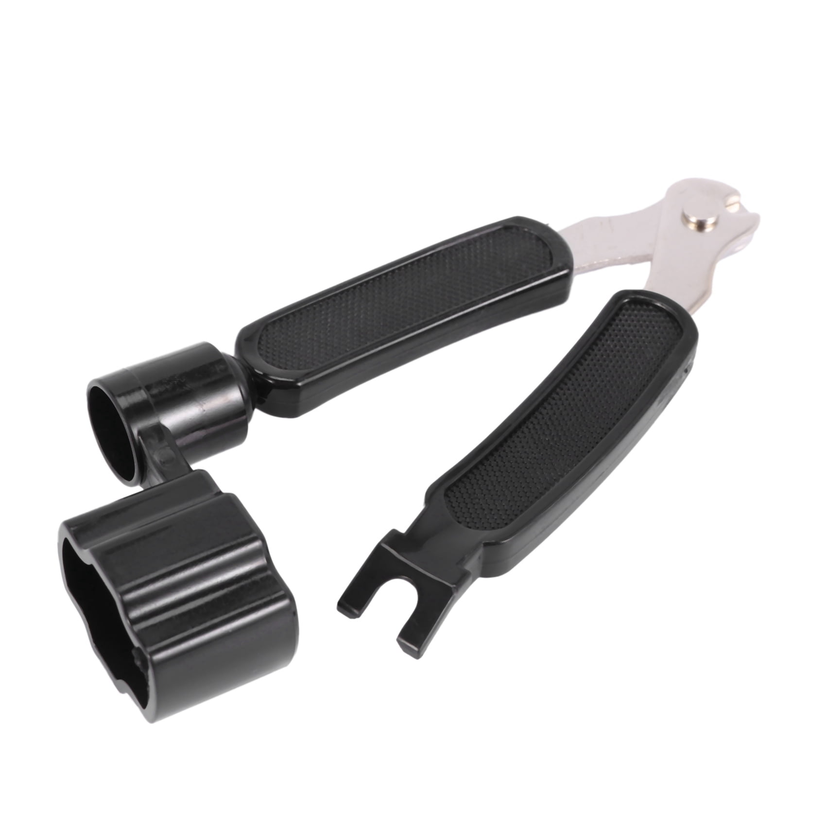 2X Guitar Tool Kit Repairing Maintenance Tools String Organizer String Action Ruler Gauge Measuring Tool Hex Wrench Set