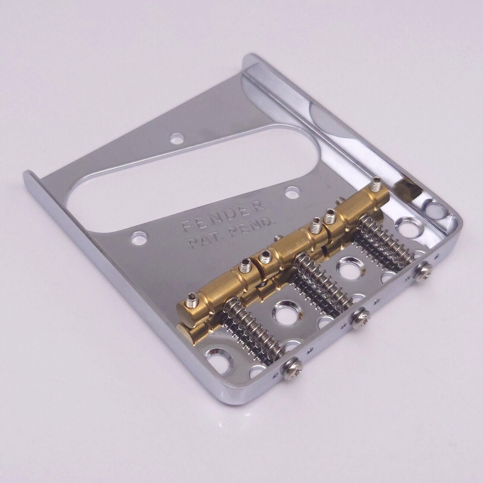 6 String Electric Guitar Bridge Vintage Gold Chrome for Fender Telecaster Guitar Replacement Parts