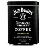 Jack Daniel's Tennessee Whiskey Coffee, Decaf, Ground, 8.8oz Can